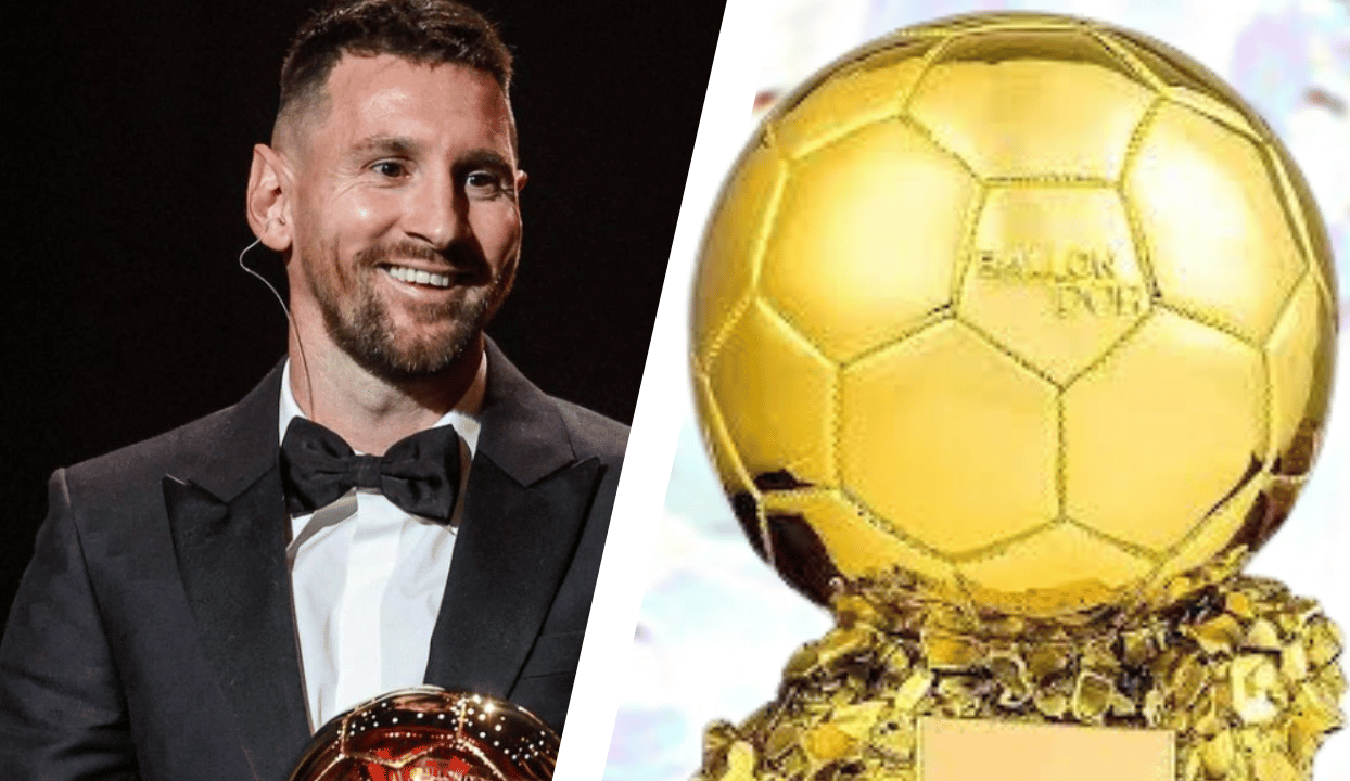 Lionel Messi won the Ballon d'Or for a record 8th time