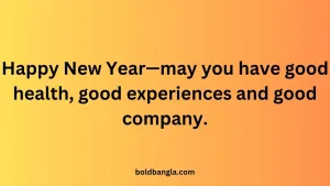 Happy New Year Wishes Quotes Bangla