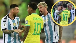 Rodrygo called Messi a coward
